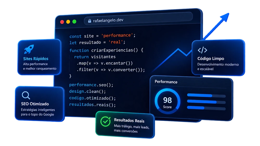 Rafael Angelo - Desenvolvimento web de alta performance e SEO